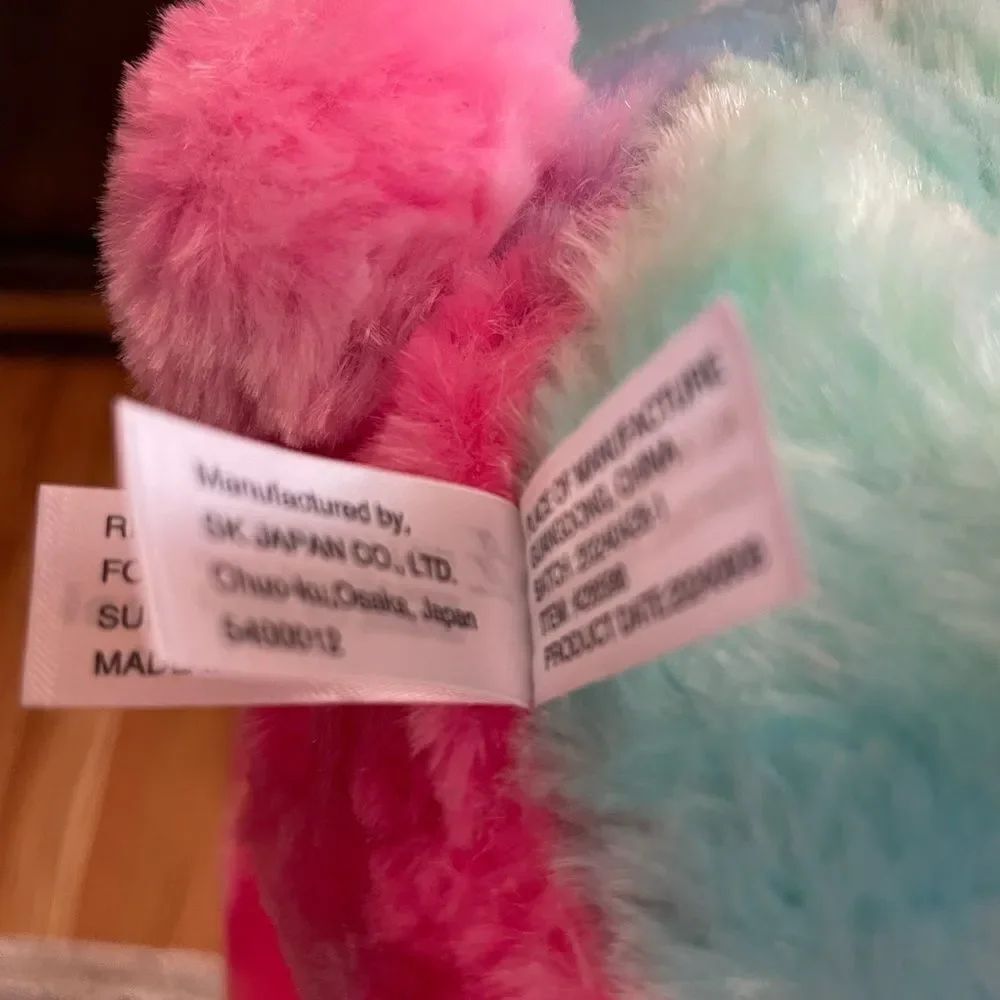 Cotton Candy Animal Japan Plush Bear - Picture 16 of 16